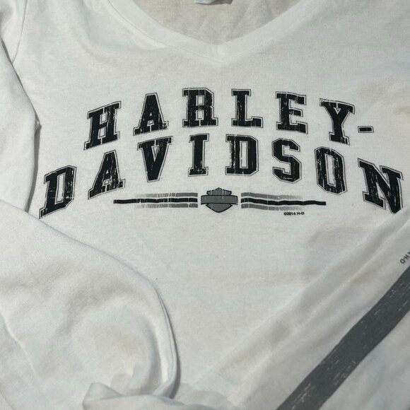HARLEY DAVIDSON LADIES LONG SLEEVE T-SHIRTS SET OF 4 - Picture 13 of 14